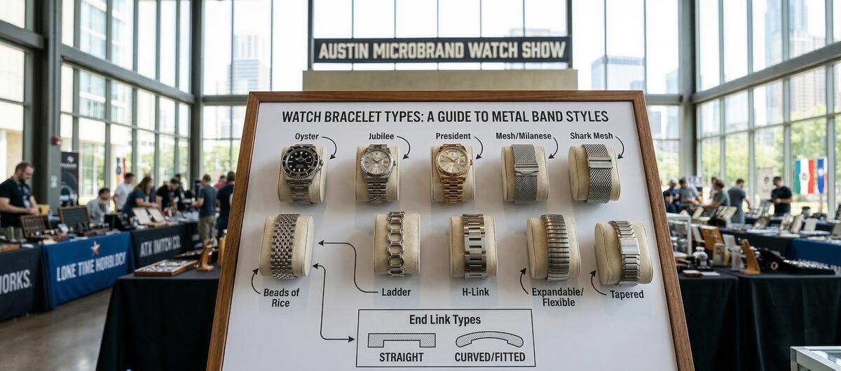 Watch Bracelet Types: The Complete Guide to Popular Styles